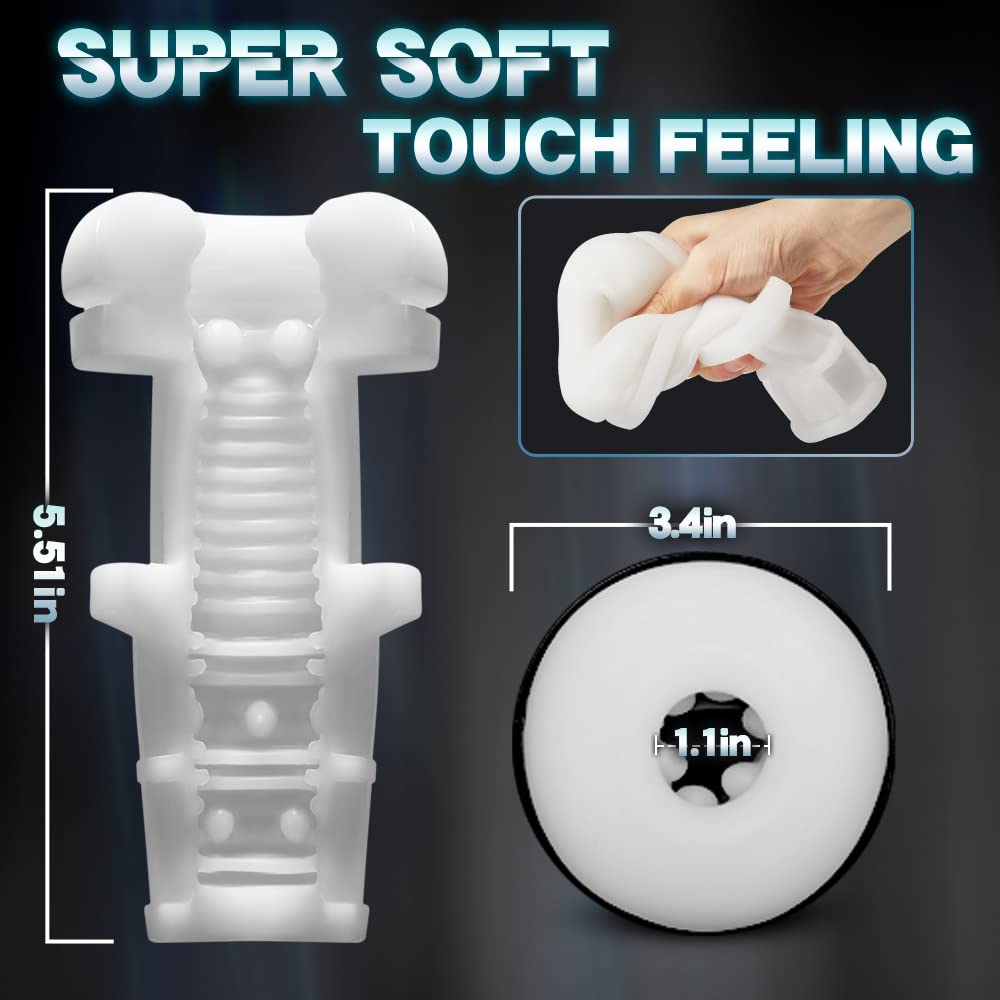 7 Thrusting & 7 Vibration Male Sex Toy Automatic Male Masturbator Cup