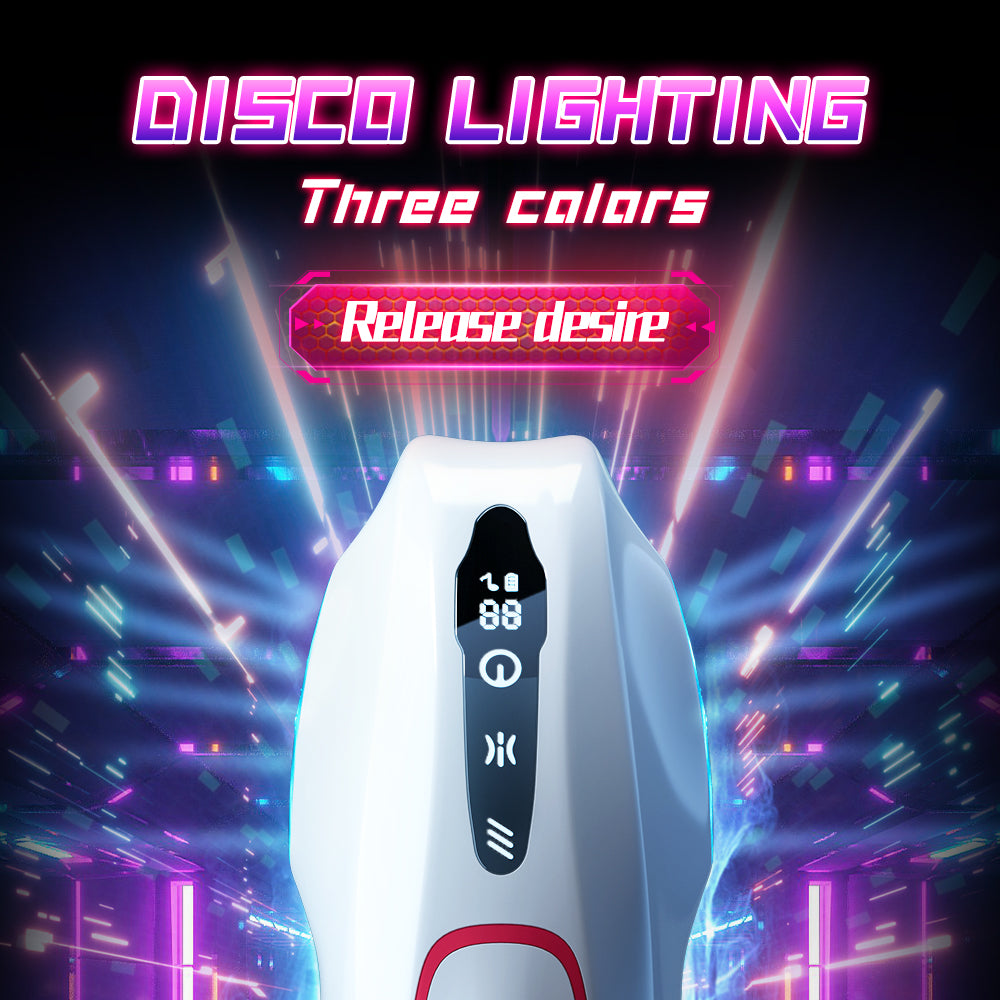 Tifforun Spaceship Full Automatic Men Sex Toys with 9 Vibration Sucking Heating Voice Function