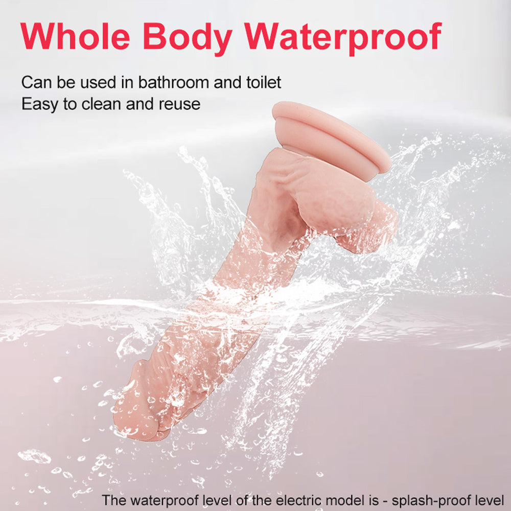 Real Realistic Texture Allovers Dildo - Thickening Suction Thick Dildo