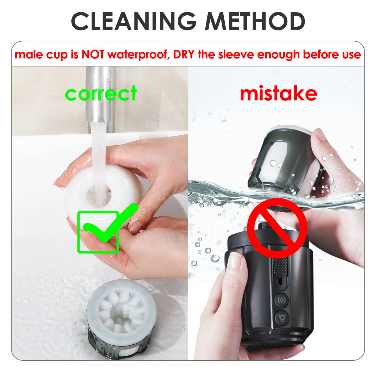 Fully automatic 5 Frequency Vibrating Male Masturbator