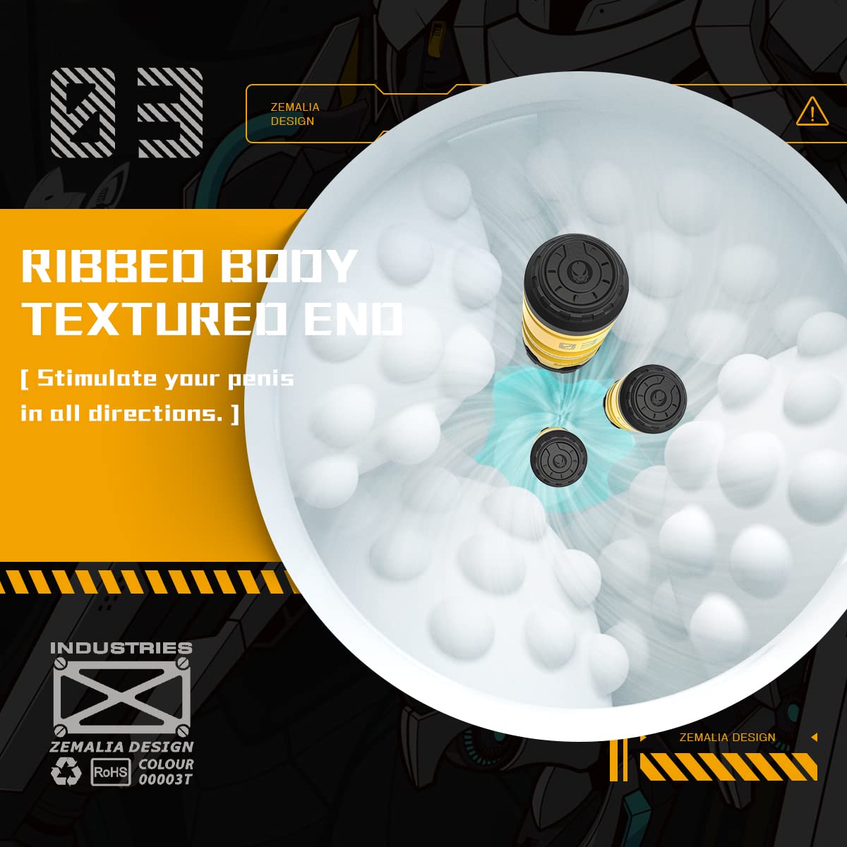 Goldenlegend Realistic 3D Textured Men Sex Toys