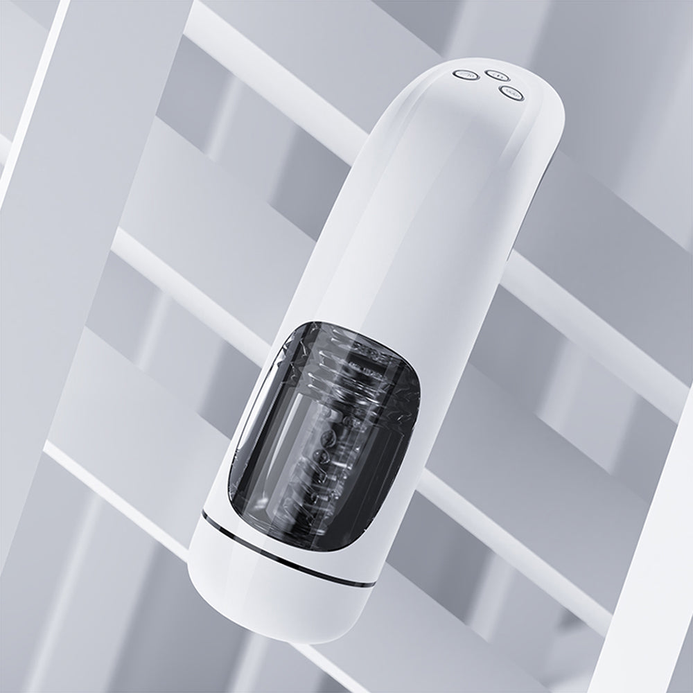 360° Wrap-Sucking Vibrating Masturbator| Smart Retractable Masturbation Cup