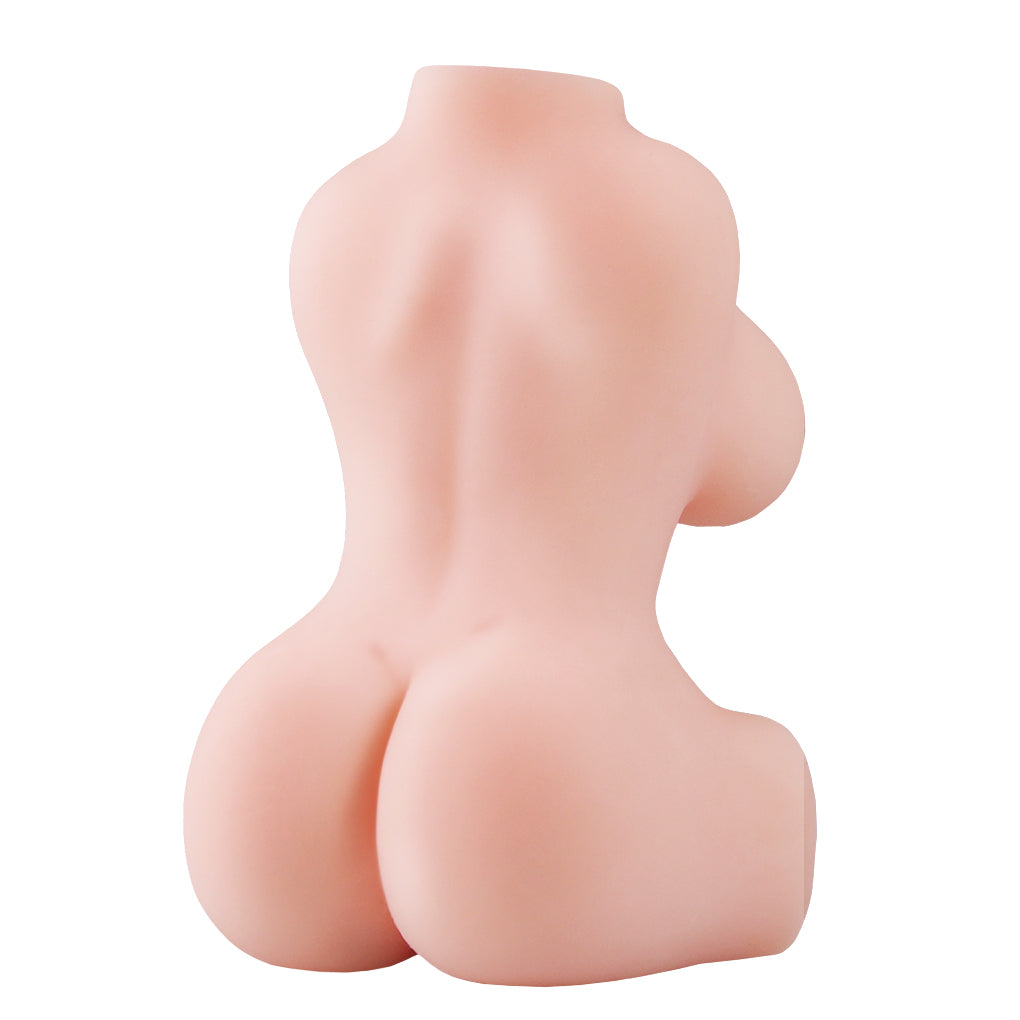 【PRIVACY DELIVERY】3 In 1 Torso Masturbator Love Doll Pocket Pussy, Ass Male Sex Toys