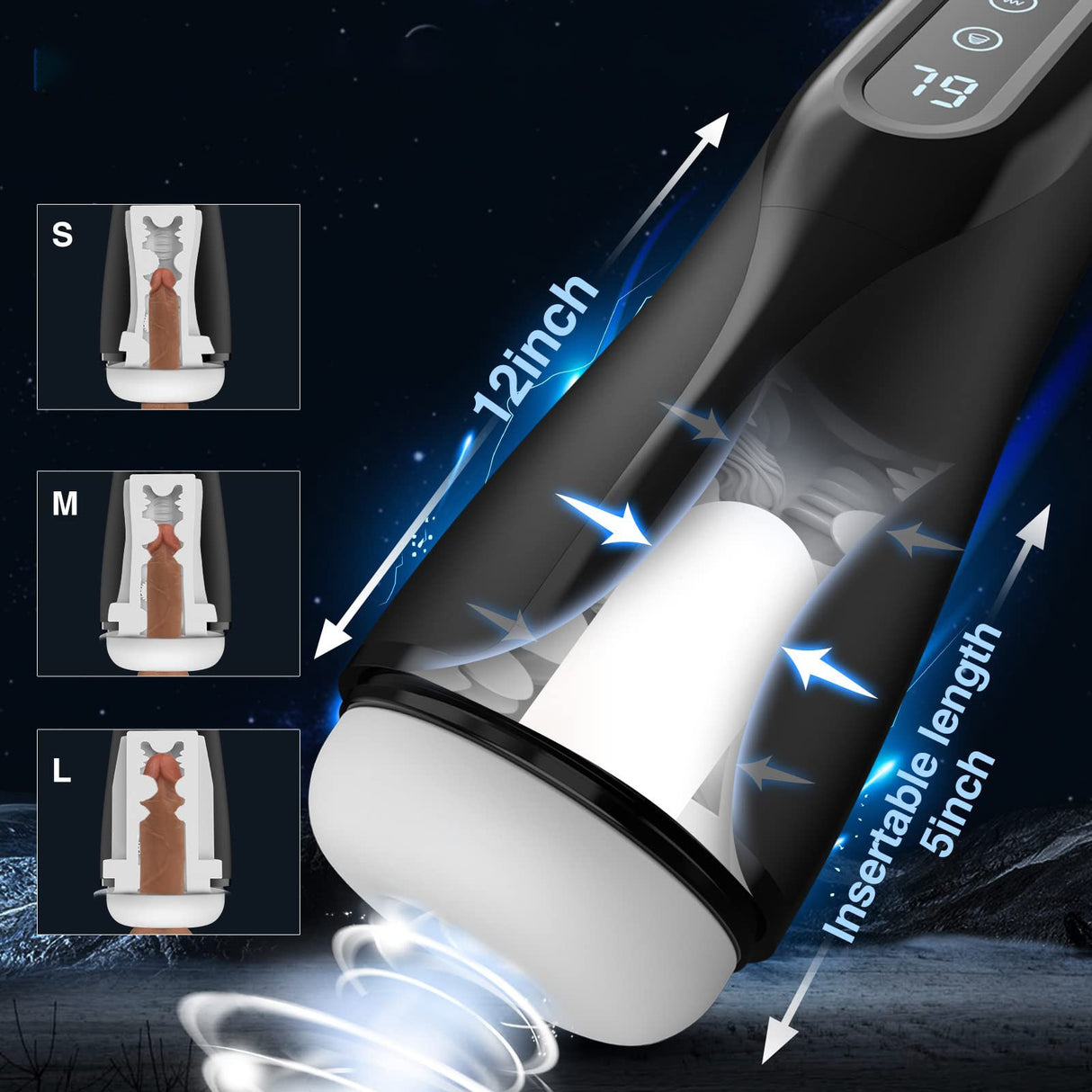 Fully Automatic Male Sucking Male Masturbator