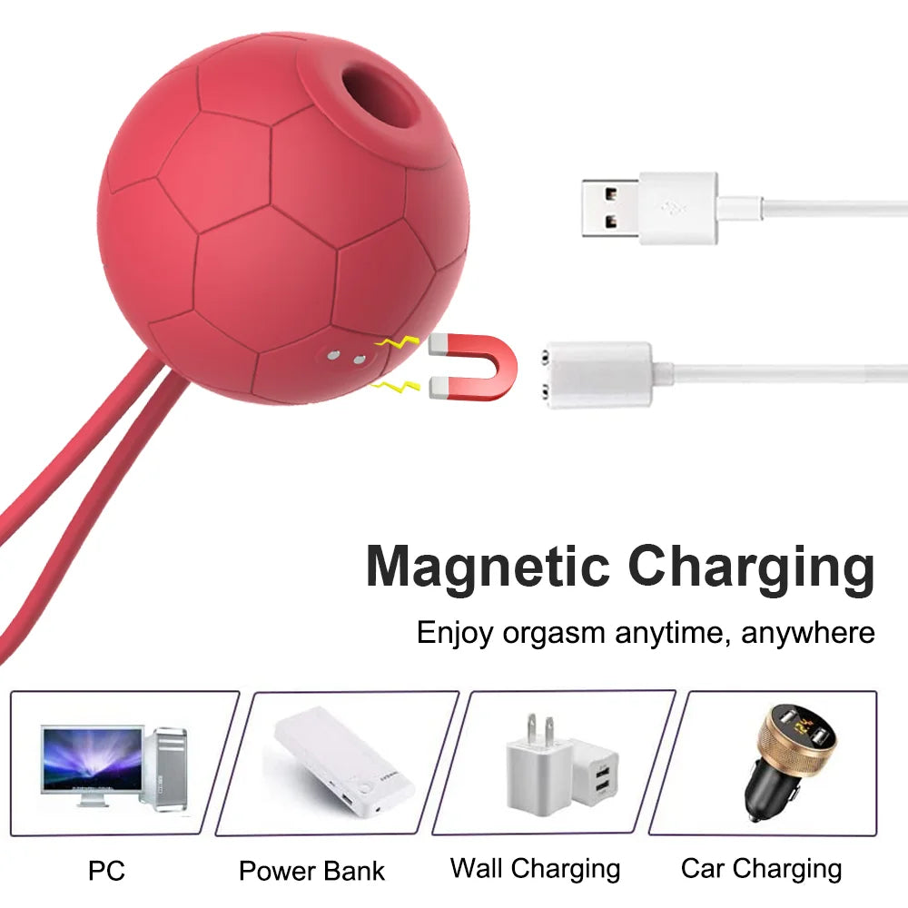 Football Sucking Egg Skipping Mute Sucking Device