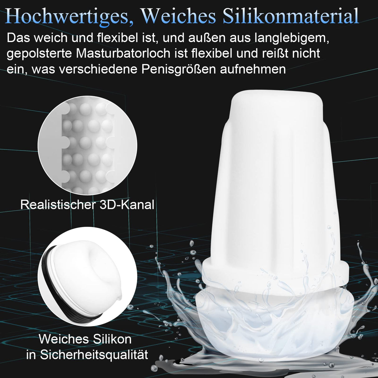 Fully Automatic Clip-Sucking Vibrating Vocal Masturbator