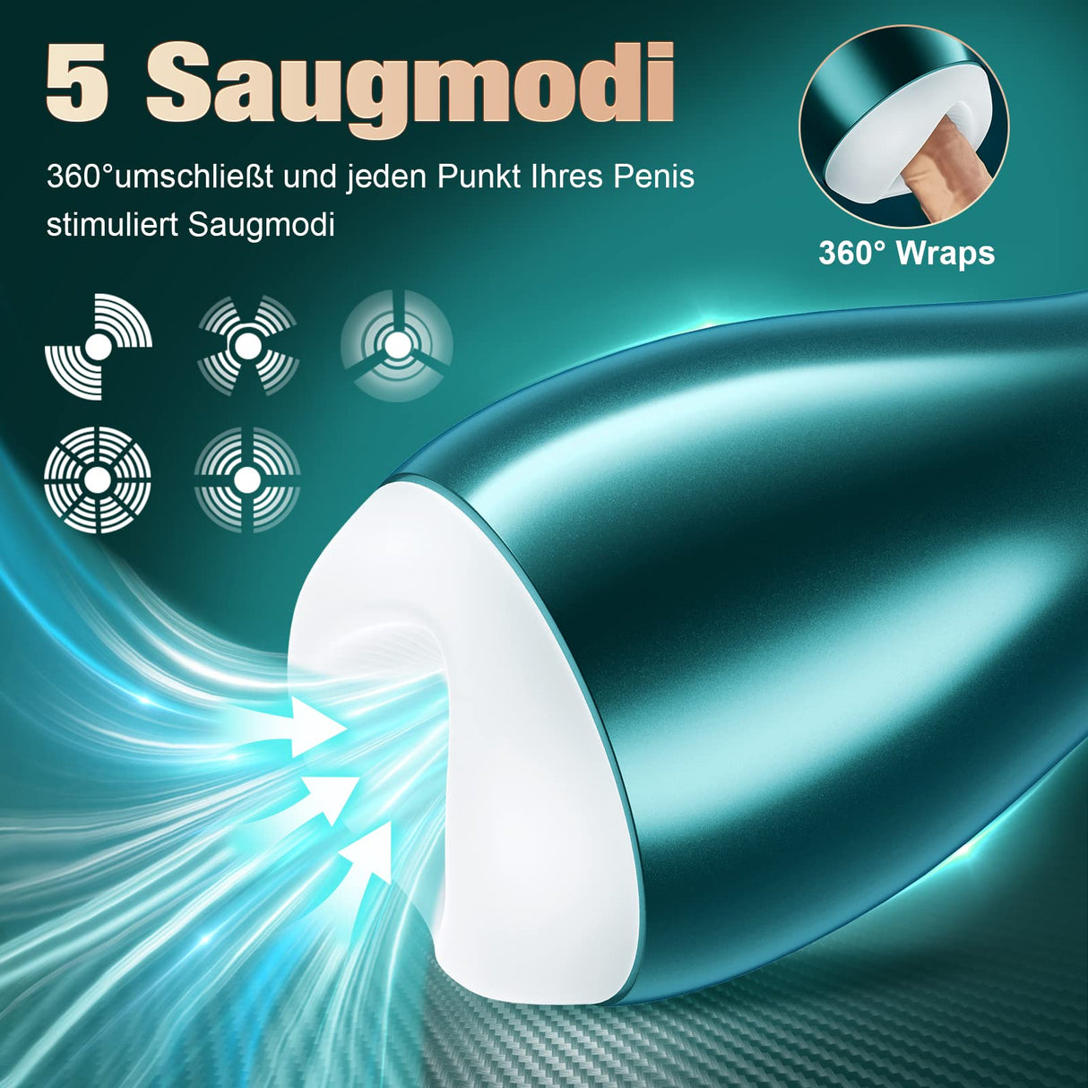 Katyusha 5 Vibration 3 Powerful Sucking Male Masturbator 3D Textured Vagina Pussy Toy