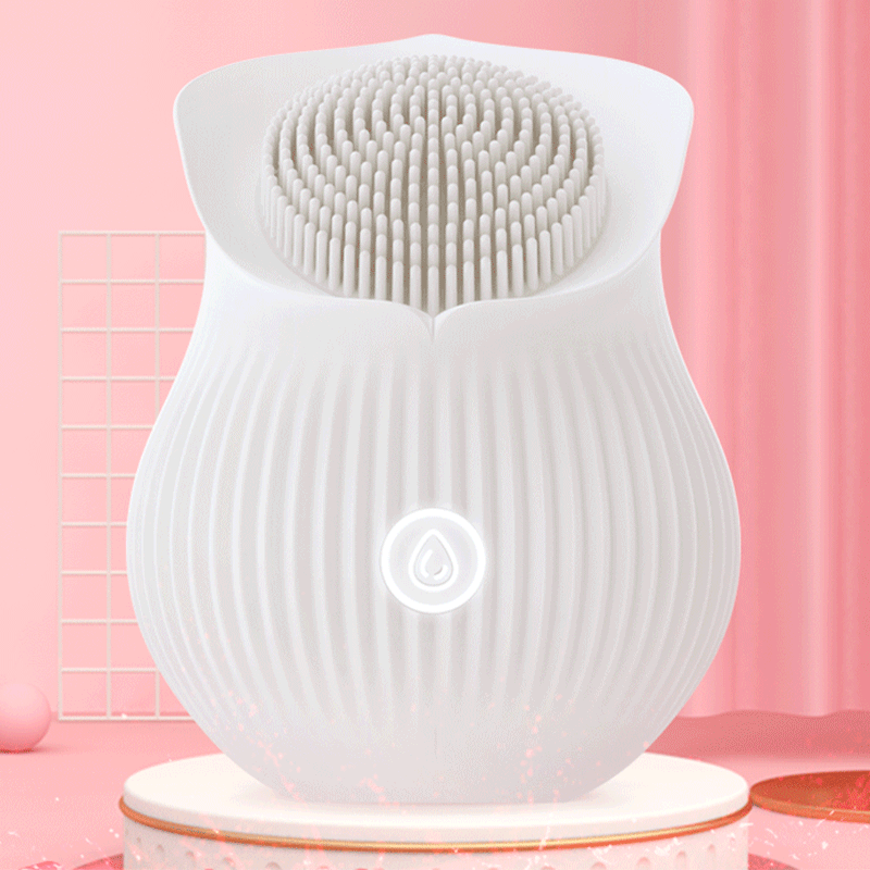 White Flower Stamens Clitoral Stimulator