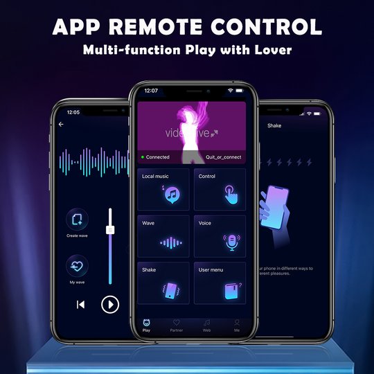 Phantom X 20 Vibrations Male Masturbator with App Control, Heating Function & Bluetooth Connectivity