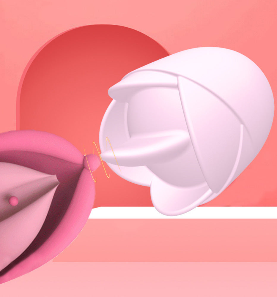 Rose 10 Frequency Vibration Masturbation Massager