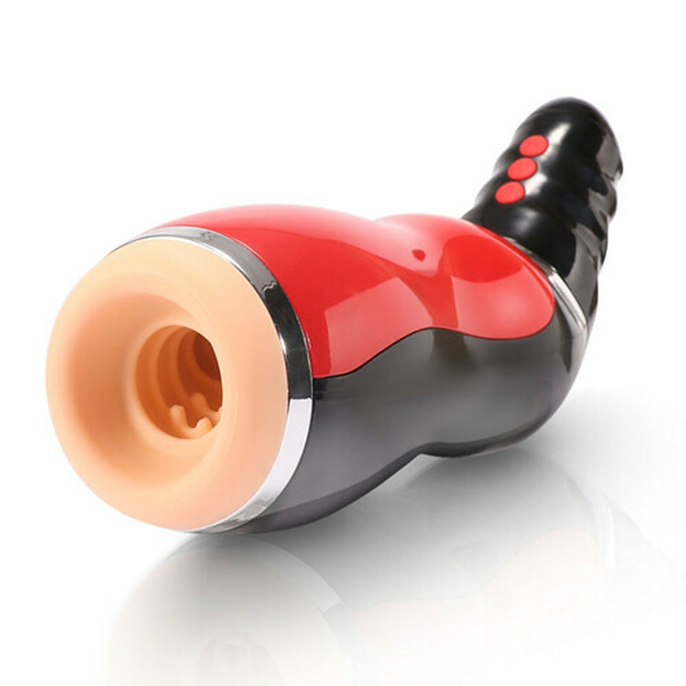 Clip-On Masturbation Cup - Airbag 5 Sucking Deep Throat Sexual Moans Blow Job Male Masturbator