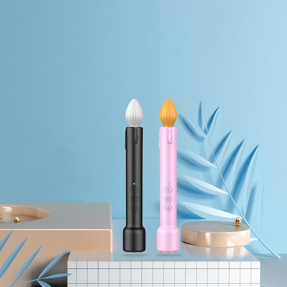 Heated Candle Vibrator Fun Stick