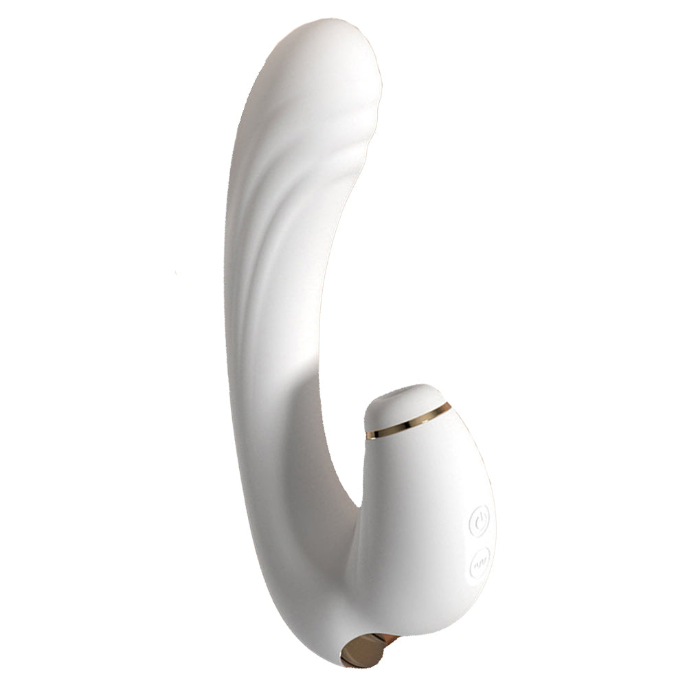 Sucking Vibration Pulse Double Shock Masturbator