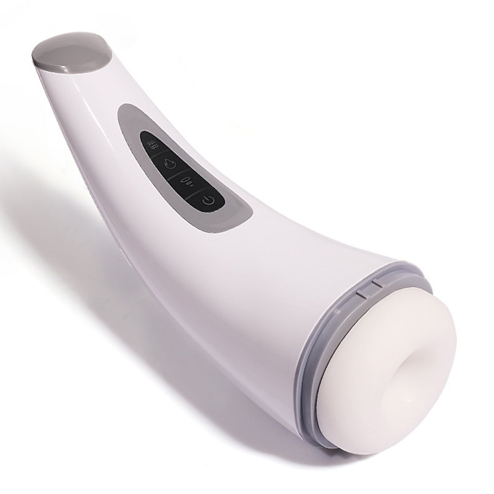 Showeggs 7 Vibration 3 Sucking Modes Voice Heating Male Sex Toys