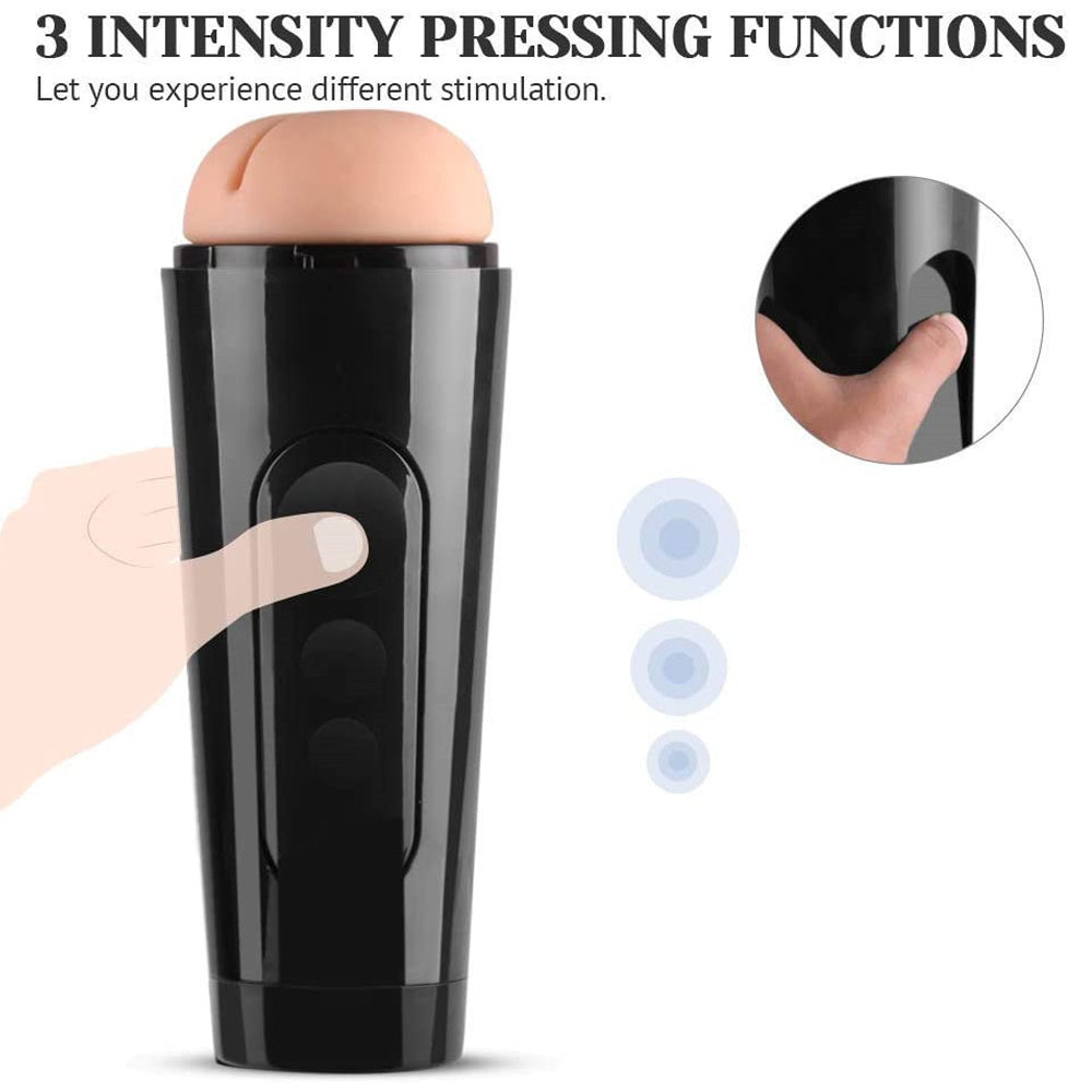 Best Pocket Pussies Silicone Full Wrap Suction Blowjob Simulator-10