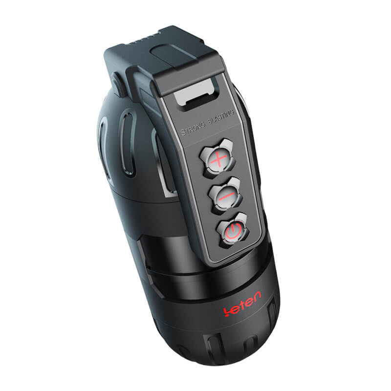 Leten 10 Vibrating male masturbator 2 in 1 APP Control Strong Shock Clip Suction Pussy Pockets