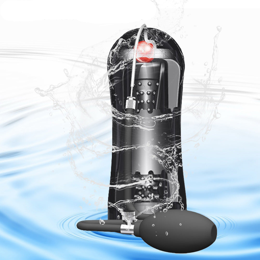 Multi-Channel Airbag Masturbation Cup - 10 Frequency Vibration-3