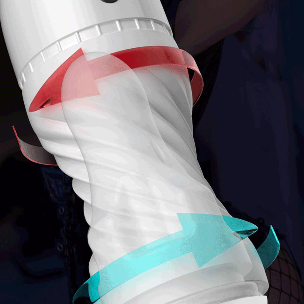 Intelligent AI Space Masturbation Cup - 10 Pinch Suction Peristalsis-6