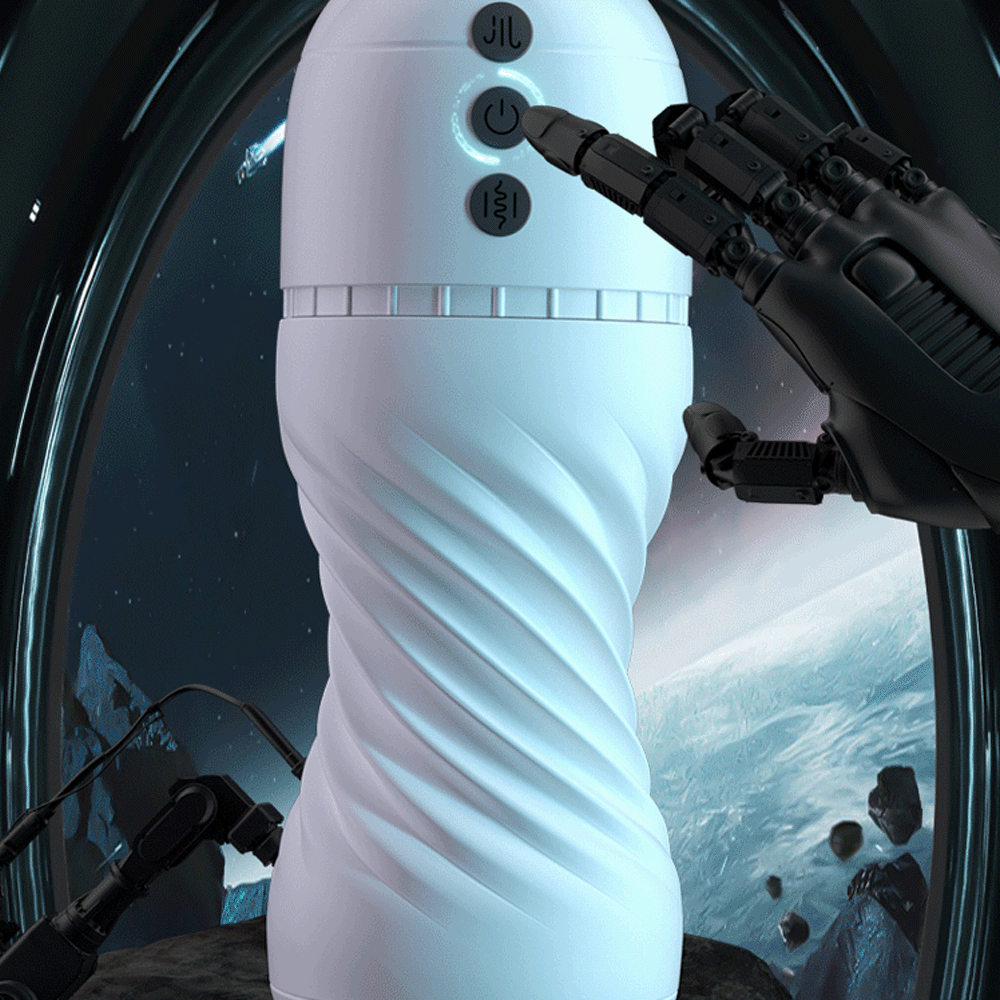 Intelligent AI Space Masturbation Cup - 10 Pinch Suction Peristalsis-7