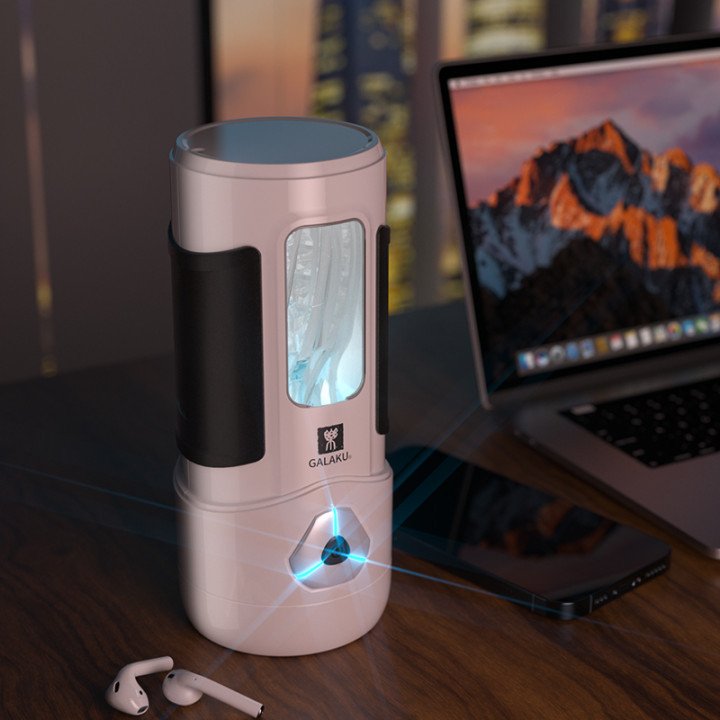 Phantom X 20 Vibrations Male Masturbator with App Control, Heating Function & Bluetooth Connectivity