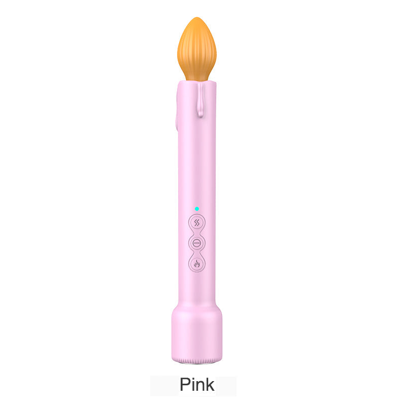 Heated Candle Vibrator Fun Stick