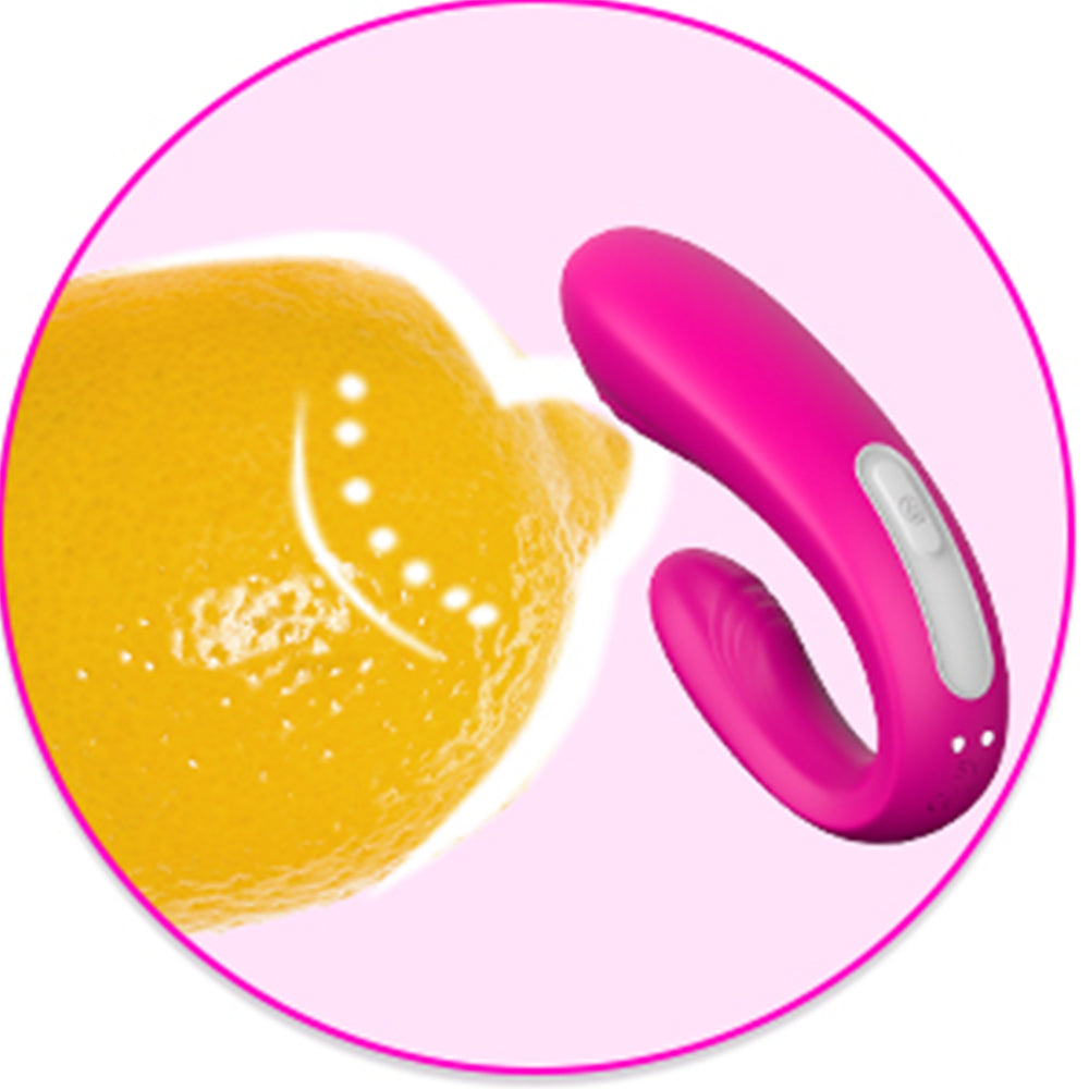 9 Frequency Vibration Couples Vibrator Wireless Remote Pink Vibrator