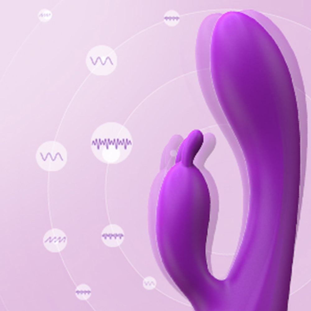 Rabbit Vibrating Dildos Female Heated Automatic Masturbator