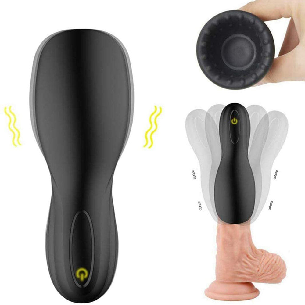 Showeggs 10 Speed Vibration Automatic Male Airplane Cup Silicone Waterproof Sex Toy