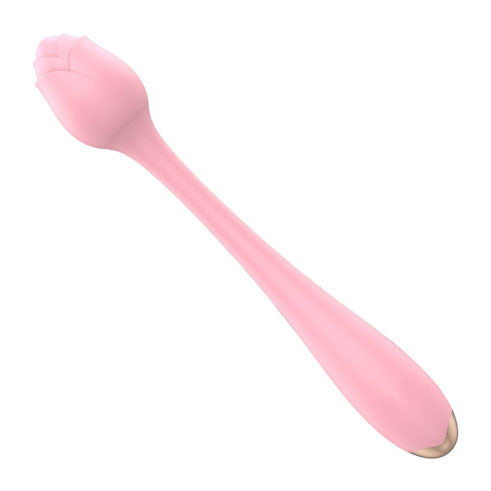 G-spot Rose Clitoral Stimulator Dildos Multifunctional Vibrator Female Rose Sex Toy-3