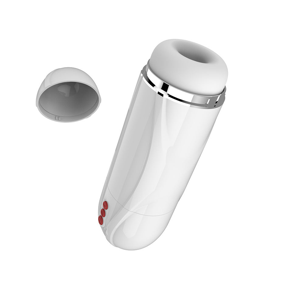 10 Frequency Vibrating Suction Masturbation Cup Male Blowjob Sex Toy-3