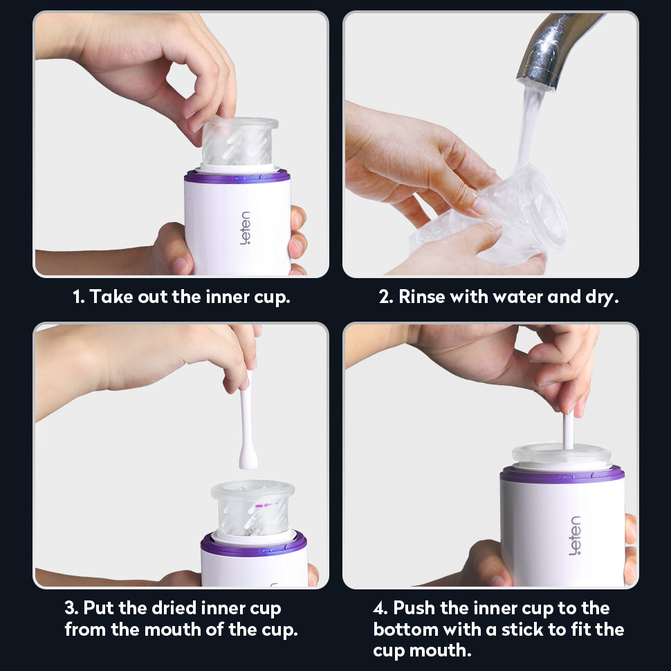 Telescopic Stretch Automatic Masturbator Realistic Silicone Vagina