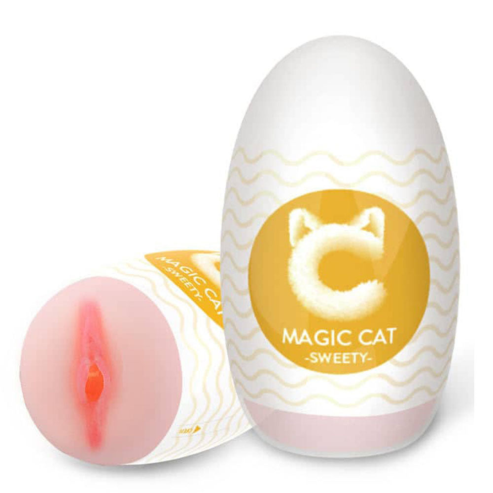 Portable Mini Pocket Pussy Egg Super Soft And Elastic Blowjob Toy