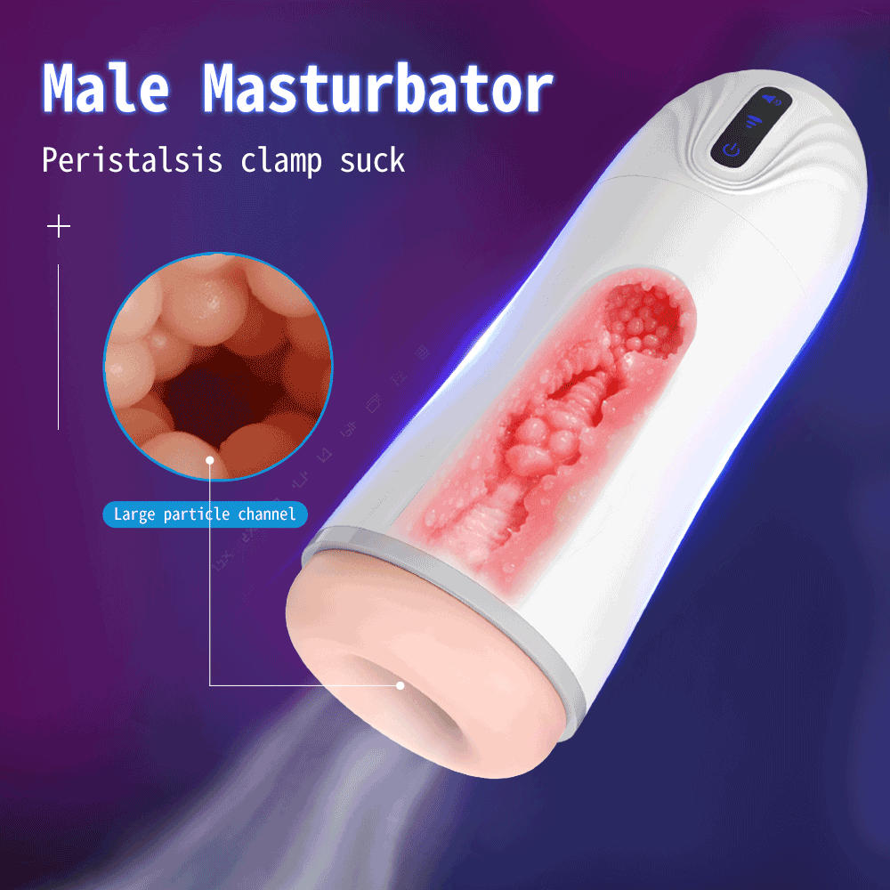 Fully Automatic 10 Frequency Cclip Suction Masturbator