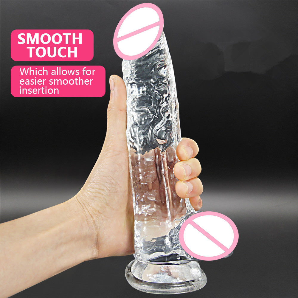 Transparent Dildo With Sucker