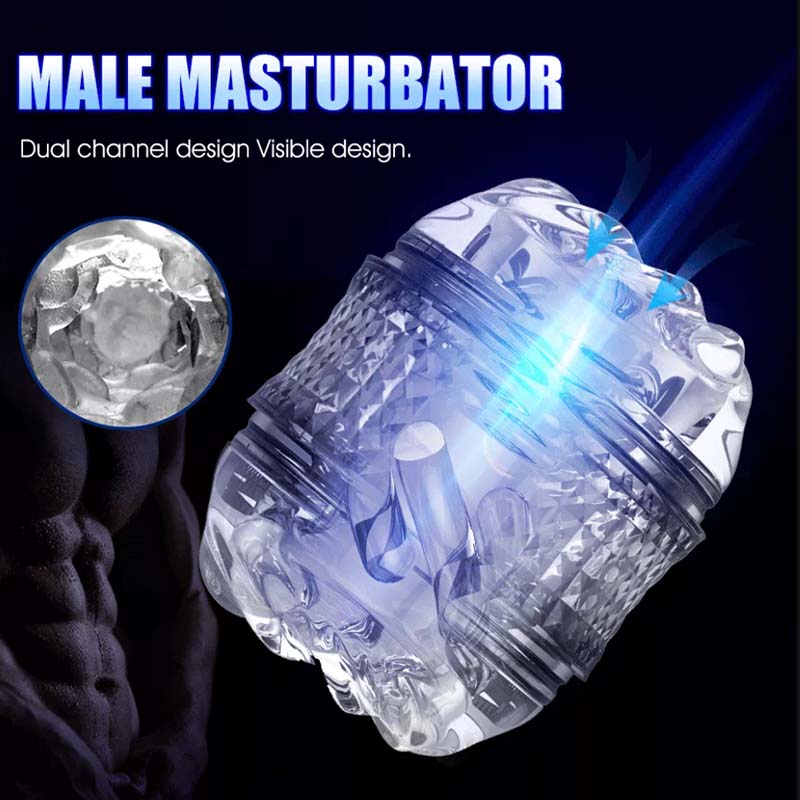 Double Head Portable Crystal Glass Cup