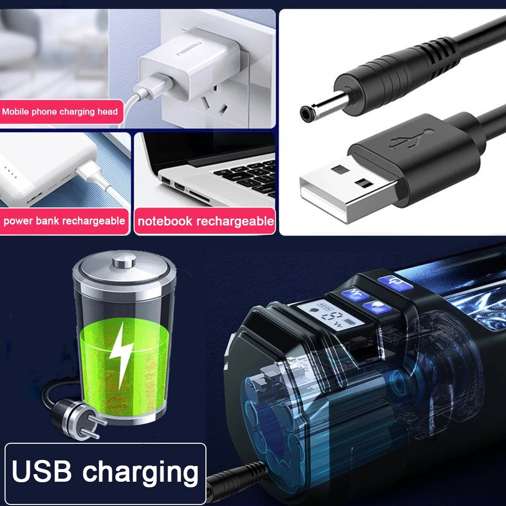 Explorer-X 9 Vibration Sucking Automatic Male Airplane Cup with Heating & X Lcd Monitor