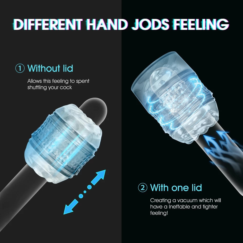 Double Head Portable Crystal Glass Cup