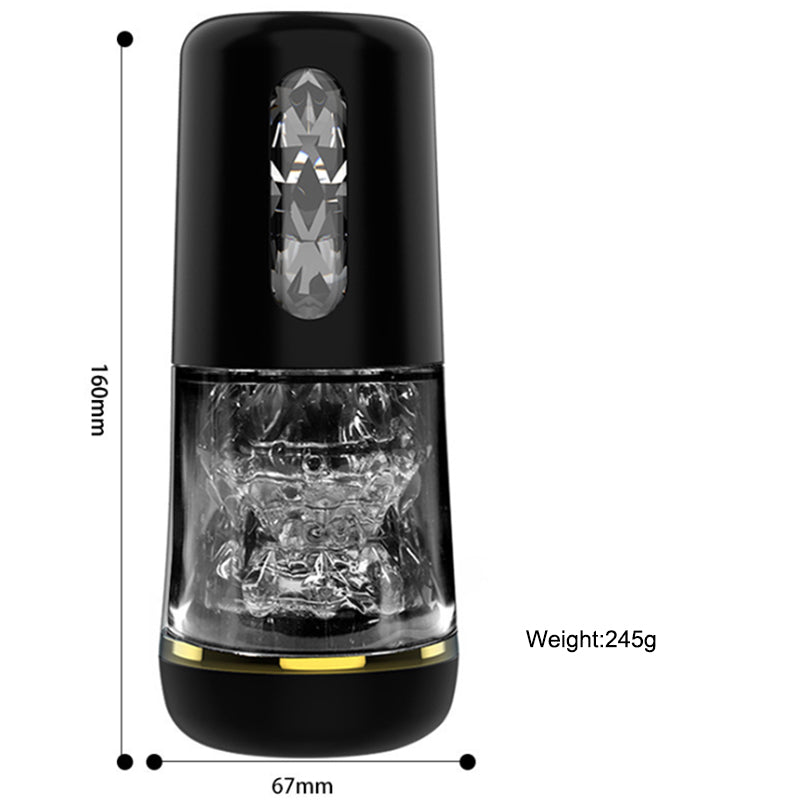 Air Sucking Simulator Toy Manual Male Aircraft Cup