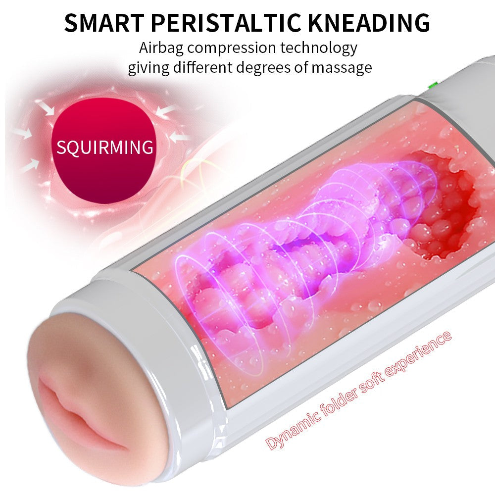 Showeggs Intelligent Robotic Arm Wearable Men Sex Toys with 8-Frequency Tremor