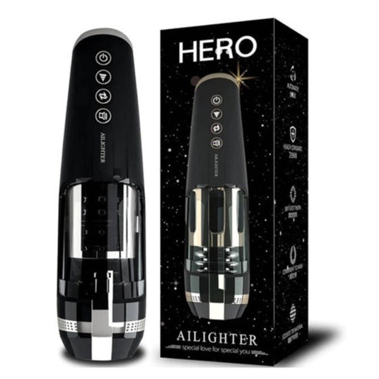 Showeggs Automatic Heating Voice Sex Toy with Waterproof Magnetic Charging