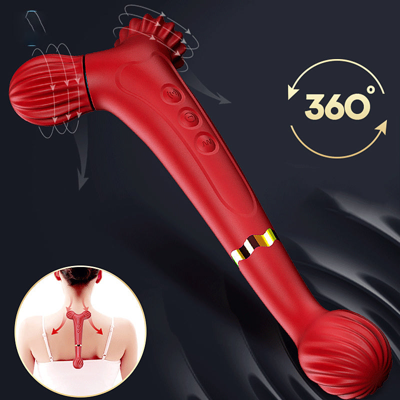 Double Vibrating Mini Massage Masturbation Vibrator