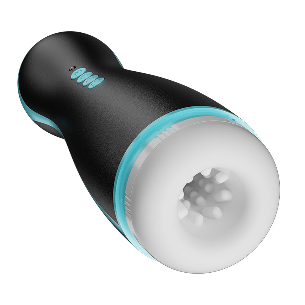 Smart Vibrating Suction Masturbation Cup Heating Blowjob Sex Toy