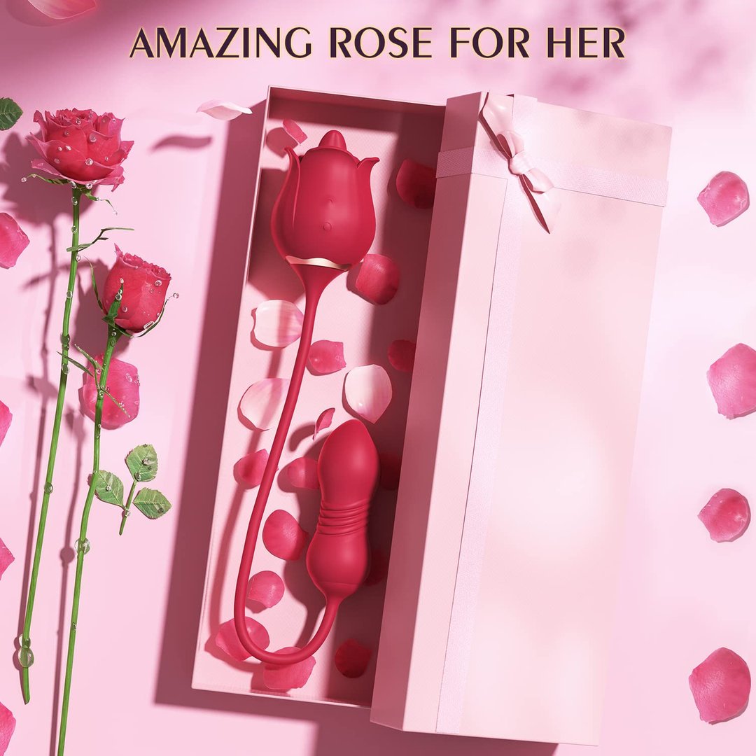 Rose Toy Massage Sucking Rose Vibrator | Rose Toy for Women Rose Dildo Sex toys