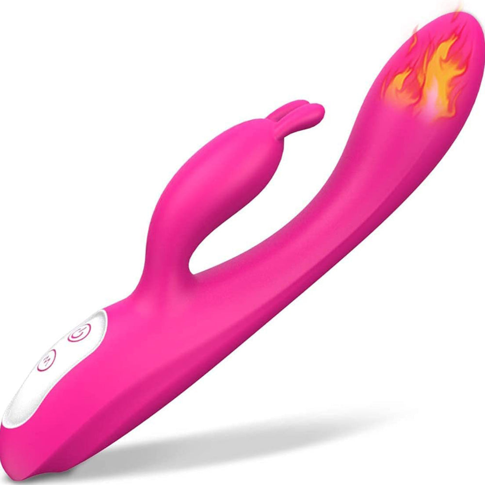 Rabbit Vibrating Dildos Female Heated Automatic Masturbator