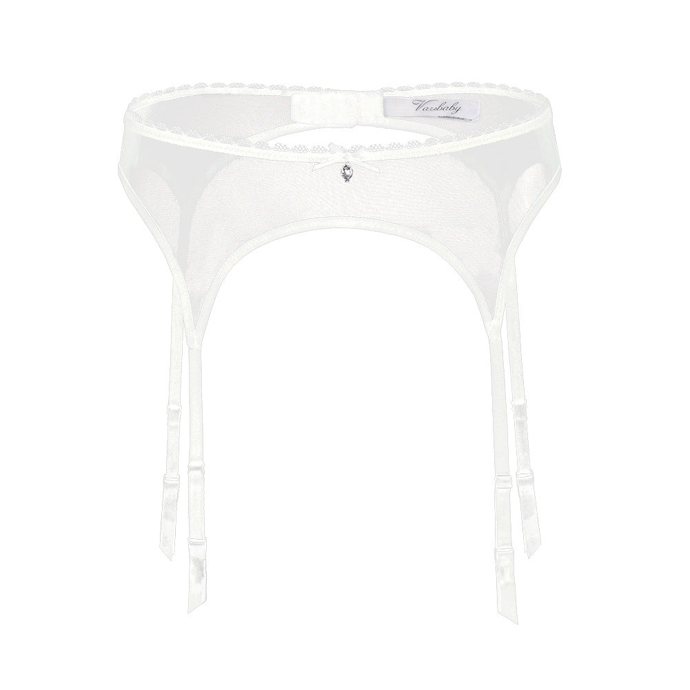 Transparent Mesh Ultra-Thin Women's Garter Belt