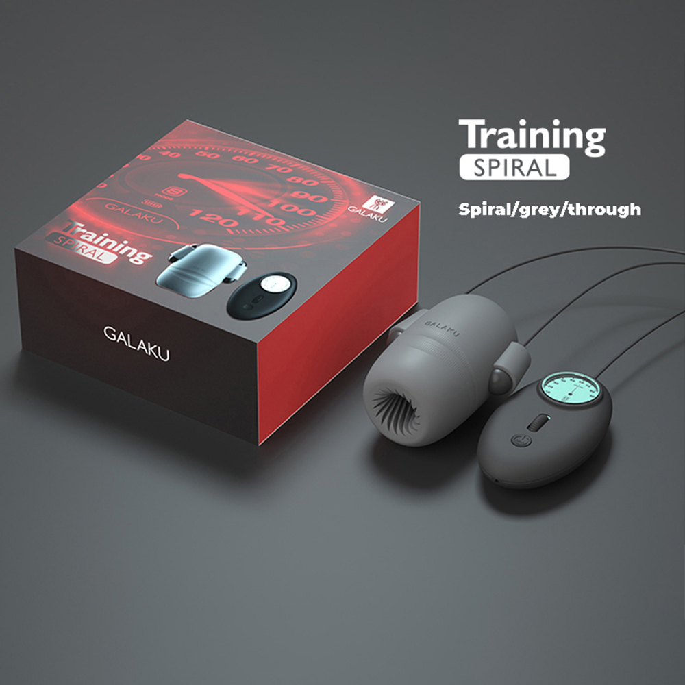 8 Gears Speed Trainer Electric Jet Cup Male Glans Massage Penis Trainer