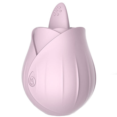 Vibrating Tongue Rose Vibrator Clitoral Stimulation Female Masturbator