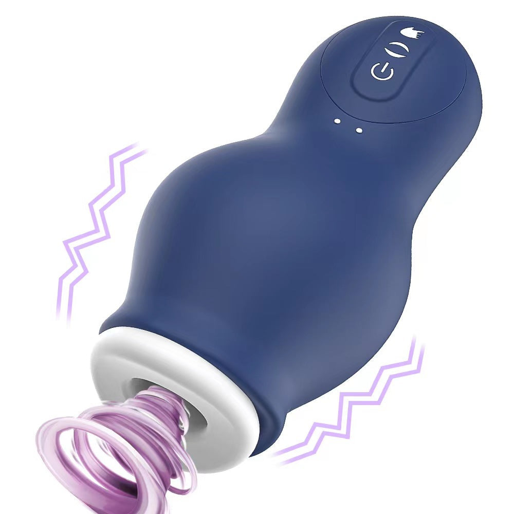 7 vibration & Sucking Modes Masturbation Cup Male Simulate Oral Sex-2