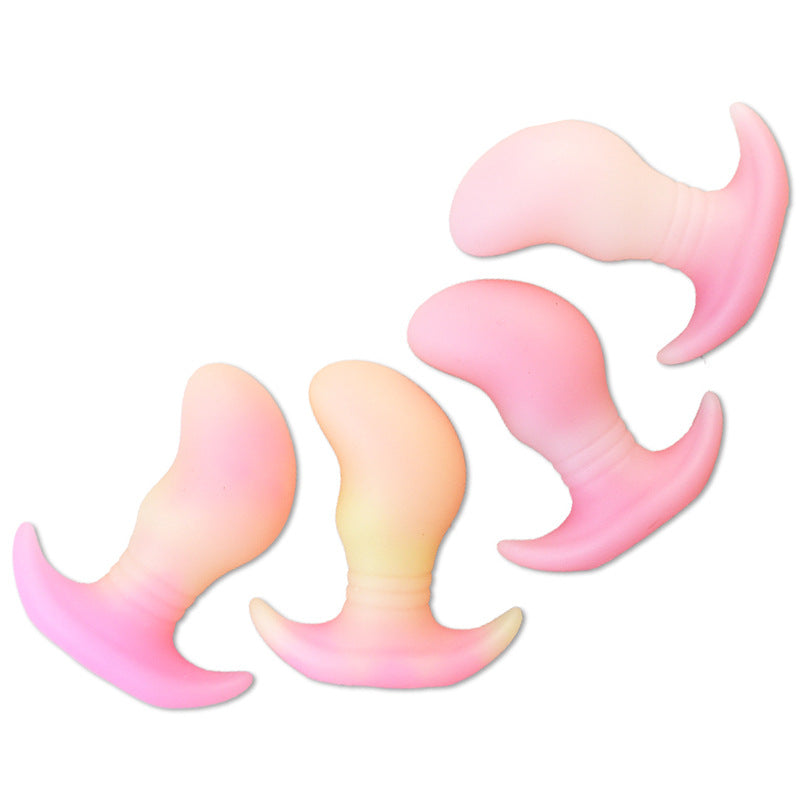 Thrusting Anal Plugs Special-Shaped Anal Plugs Liquid Silicone Anal Plugs-4