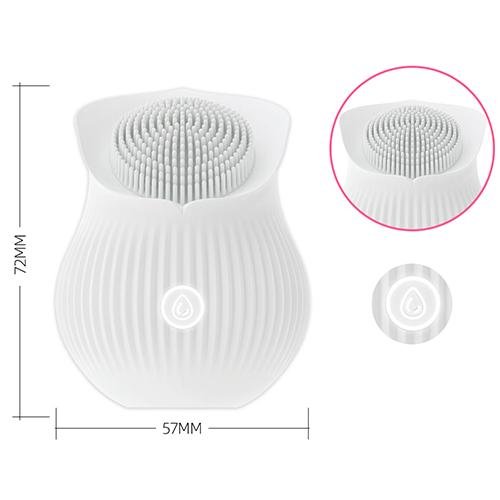 White Flower Stamens Clitoral Stimulator